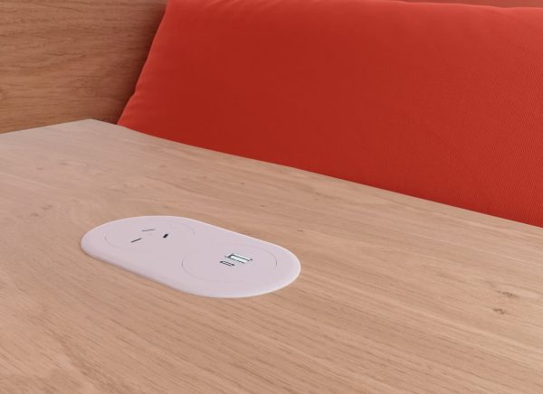 Echo Duo USB and Wireless Charge Surface Mounted Module