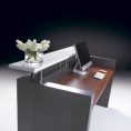 HUGO Reception Counter - Graphite Grey 1800