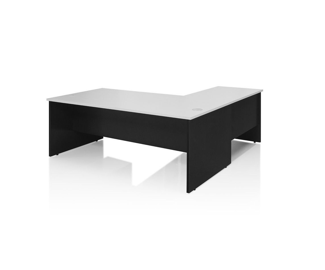 Open Desk With Universal Return 1800 - Total 10 Colours