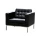 Como 2 Seater Leather Lounge