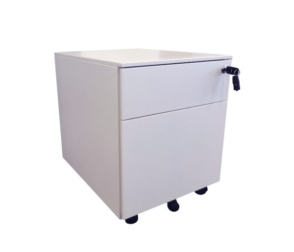 Steelco Trimline Mini Metal Mobile Pedestal - 3 Colours Steelco Trimline Mini Metal Mobile Pedestal - 3 Colours