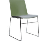 Echo Visitor Chair With Seat Pad - 9 Colours