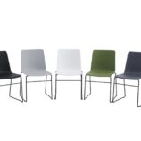 Echo Visitor Chair With Seat Pad - 9 Colours