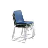 Echo Visitor Chair With Seat Pad - 9 Colours