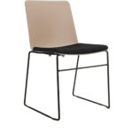Echo Visitor Chair With Seat Pad - 9 Colours