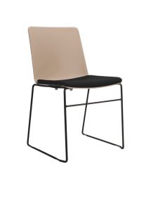 Echo Visitor Chair With Seat Pad - 9 Colours