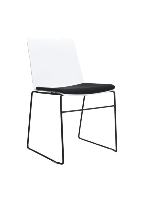 Echo Visitor Chair With Seat Pad - 9 Colours