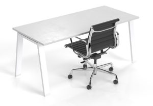 Edge Metal Frame Single Desk 1800 - Many Options