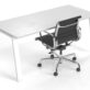 Edge Metal Frame Single Desk 189 - Many Options