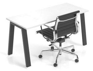Edge Metal Frame Single Desk 1500 - Many Options