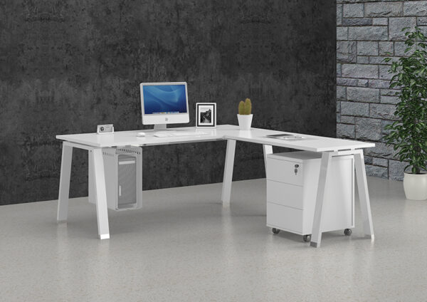 Edge Metal Frame Corner Workstation 1800 - Many Options Edge Metal Frame Corner Workstation 1800 - Many Options
