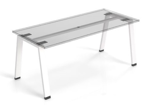Edge Metal Frame Single Desk 1500 - Many Options Edge Metal Frame Single Desk 1500 - Many Options