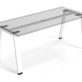Edge Metal Frame Single Desk 1800 - Many Options