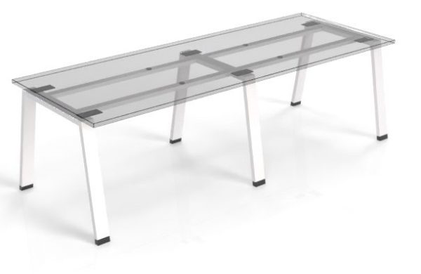 Edge Boardroom Table 4000 x 1500 - Many Sizes