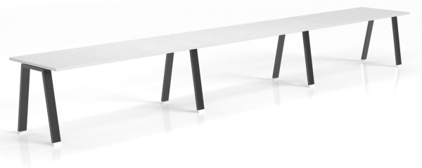 Edge Metal Frame Single Desk 1500 - Many Options Edge Metal Frame Single Desk 1500 - Many Options