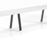 Edge Metal Frame Single Desk 1500 - Many Options