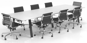 Edge Boardroom Table 6000 x 1500 - Many Sizes