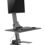 Premium Electric Desk Riser Single Monitor