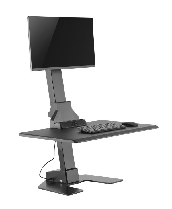 Premium Electric Desk Riser Single Monitor Premium Electric Desk Riser Single Monitor