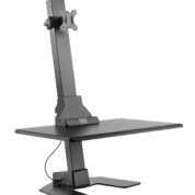 Premium Electric Desk Riser Single Monitor