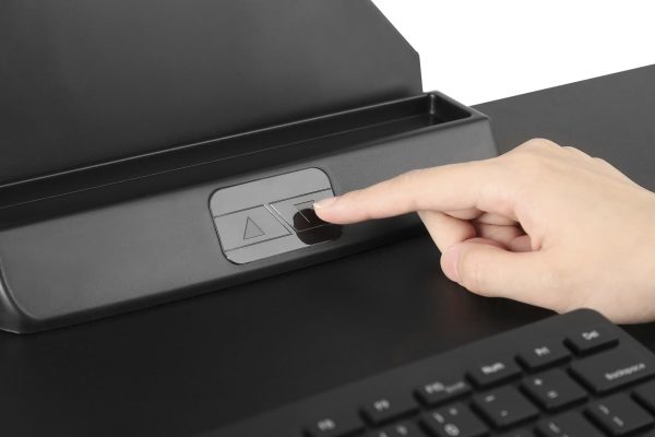 Premium Electric Desk Riser Double Monitor - 2 Colours