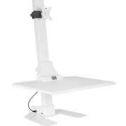 Premium Electric Desk Riser Single Monitor