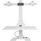 Premium Electric Desk Riser Double Monitor - 2 Colours