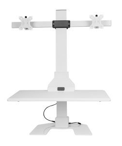 Premium Electric Desk Riser Double Monitor - 2 Colours