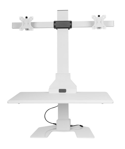 Premium Electric Desk Riser Double Monitor - 2 Colours