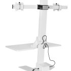 Premium Electric Desk Riser Double Monitor - 2 Colours