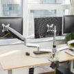 EM10 Premium Grade Triple Monitor Arm