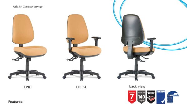 Epic Upholstered Task Chair - 2 Options