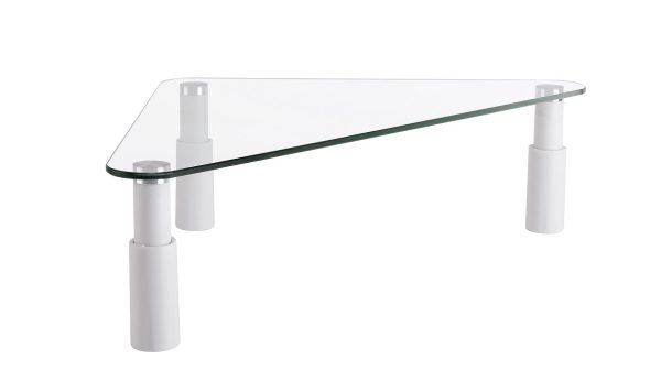 Glass Monitor Riser - 2 Shapes Glass Monitor Riser - 2 Shapes