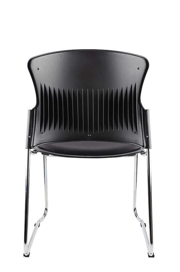 Eve PU Black Visitor Chair Eve PU Black Visitor Chair