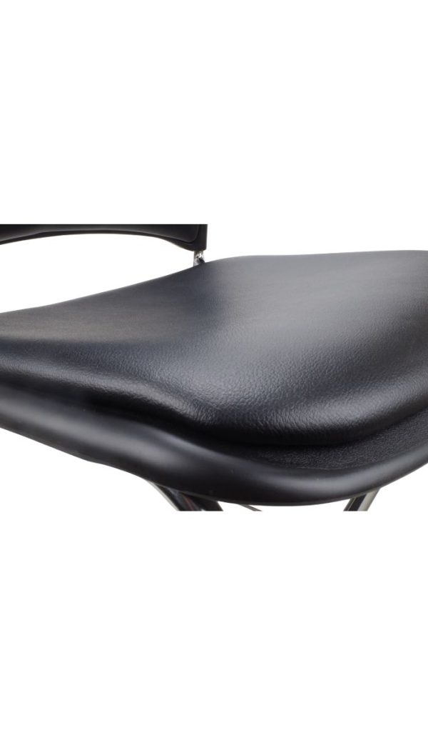 Eve PU Black Visitor Chair Eve PU Black Visitor Chair