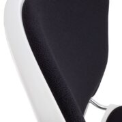 Eve Visitor Chair Black and White - Check Stock*