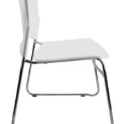 Eve Visitor Chair - All White Check Stock*