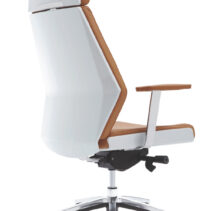 Executor IV Tan Leather Chair