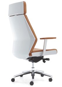 Executor IV Tan Leather Chair 