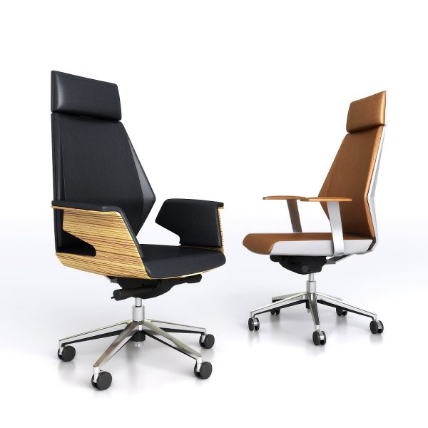 Executor IV Tan Leather Chair Executor IV Tan Leather Chair