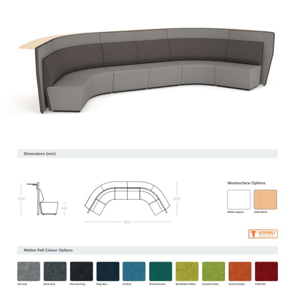Motion Expo Small Collaborating Seating Lounge Motion Expo Small Collaborating Seating Lounge