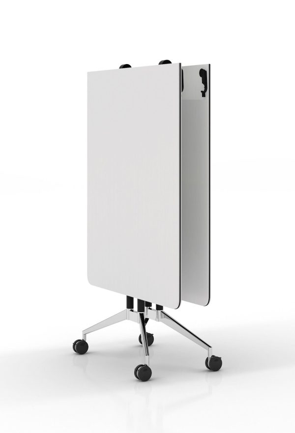 Rapid Folding Boardroom Table 2400 - Driftwood Rapid Folding Boardroom Table 2400 - Driftwood