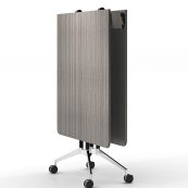 Rapid Folding Boardroom Table 2400 - WHITE Colour