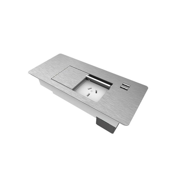 Flip in Desk Power Module - 2 GPO 2 USB Flip in Desk Power Module - 2 GPO 2 USB