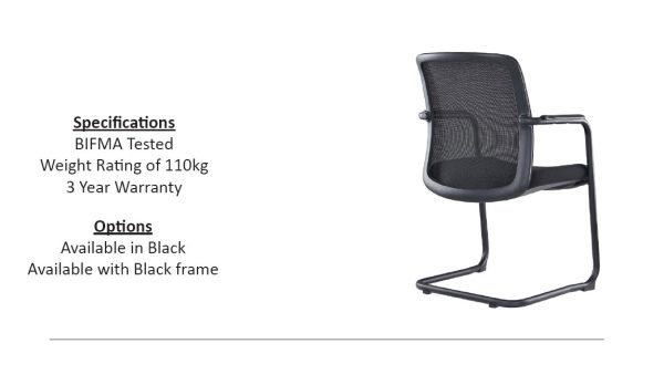Galaxy Mesh Back Visitor Chair