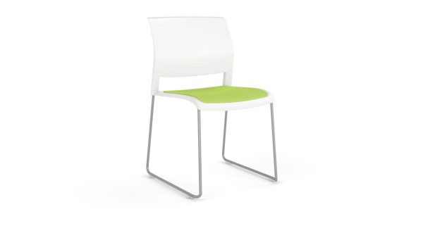 Game Visitor Seat Pad Chair - 4 Leg or Sled Frame