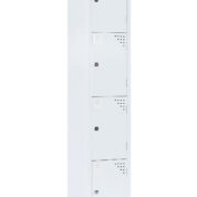 Go Metal Storage Locker Four Door - 2 Sizes