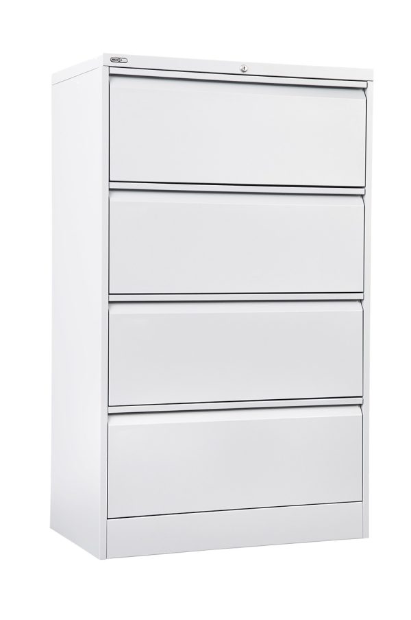 Go Heavy Duty Lateral Filing Cabinet 3 Drawer - 2 Colours