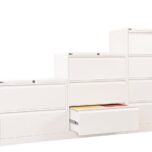 Go Heavy Duty Lateral Filing Cabinet 3 Drawer - 2 Colours