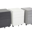 GO Metal Mobile Pedestal with Lock 460W - 4 Colours